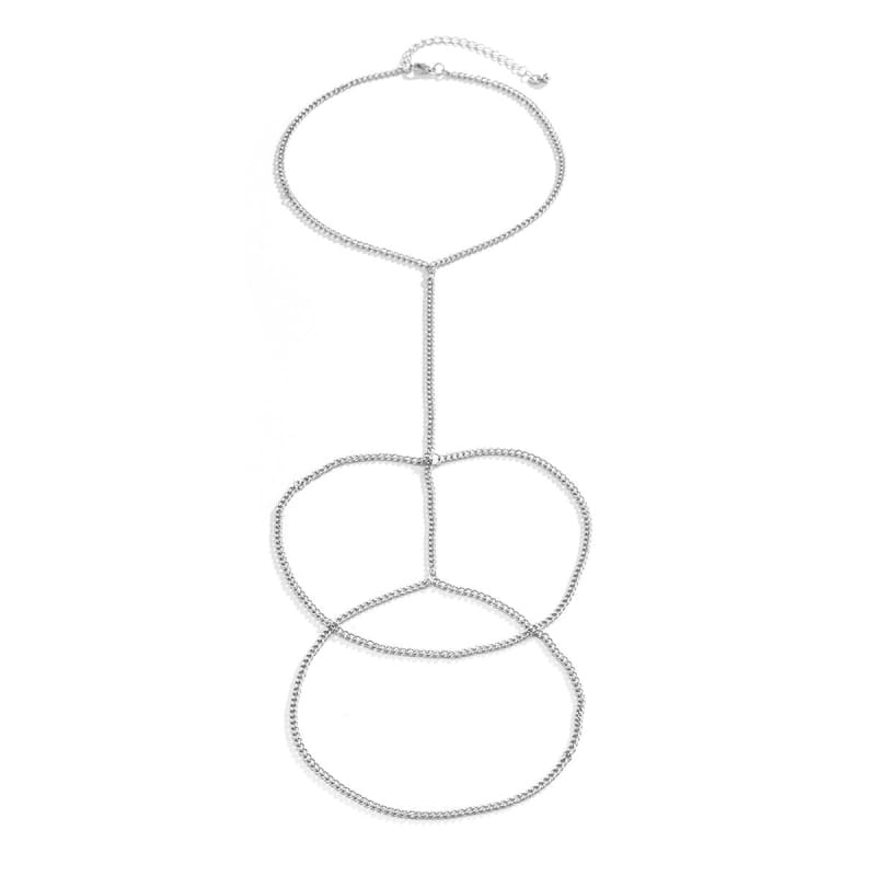 Bracelet chaine pour jambe