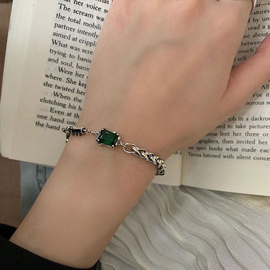 Bracelet chaine tressée