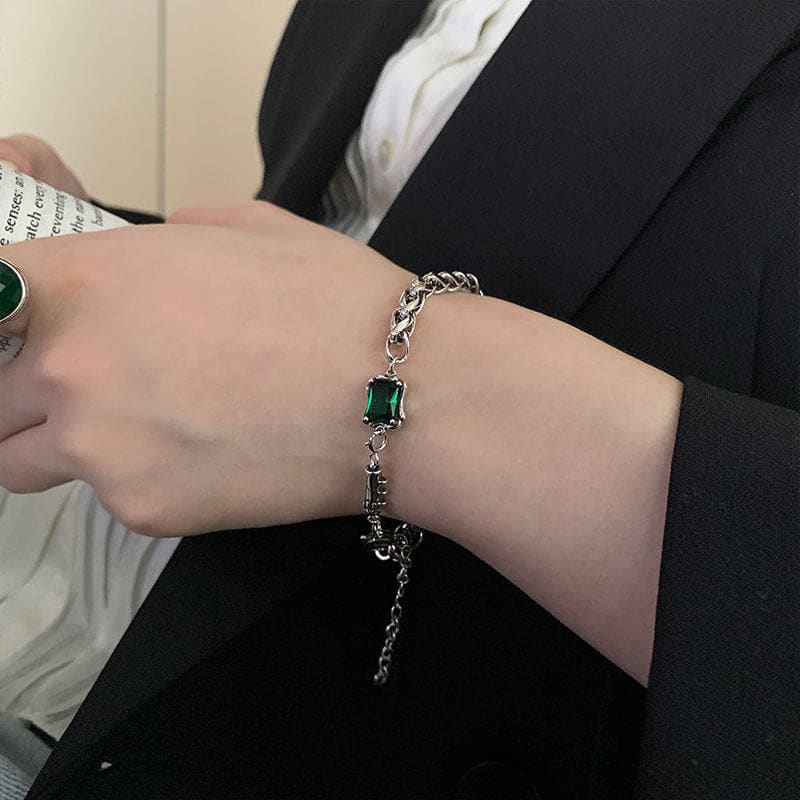 Bracelet chaine tressée
