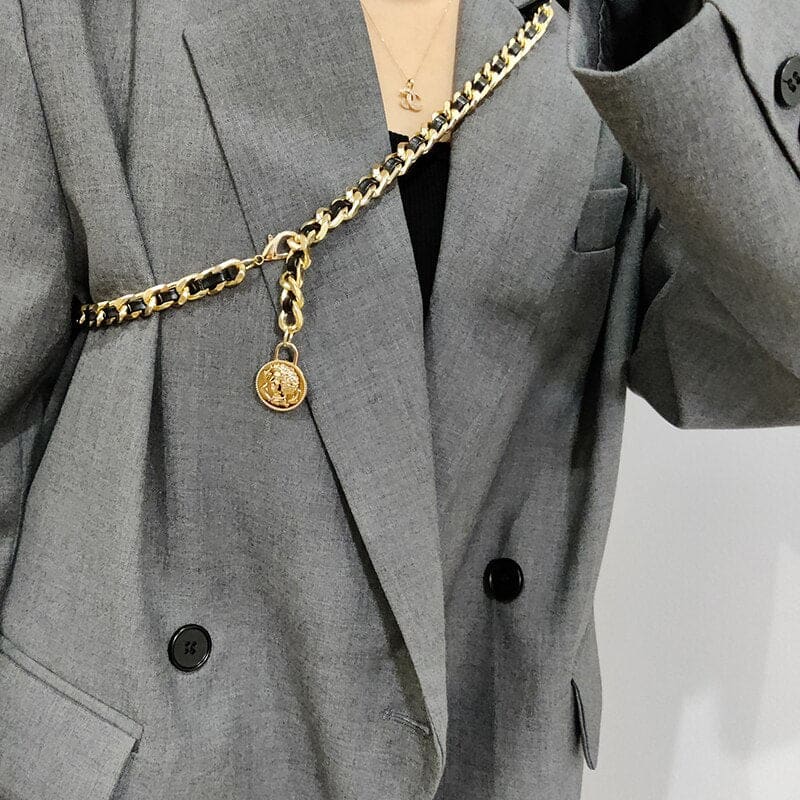 Ceinture chaine minimaliste