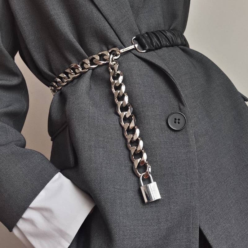 Ceinture chaine noire