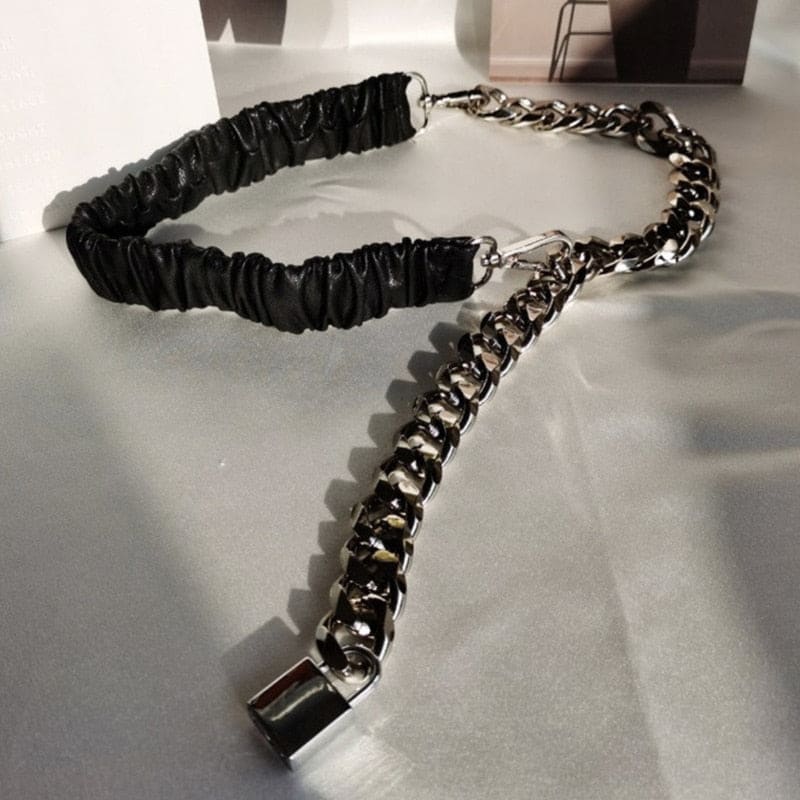 Ceinture chaine noire