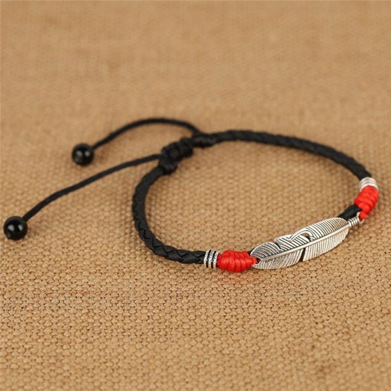 Chaine de cheville homme - Rouge