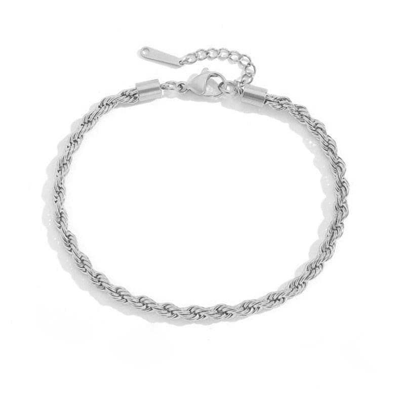 Chaine de cheville torsadée