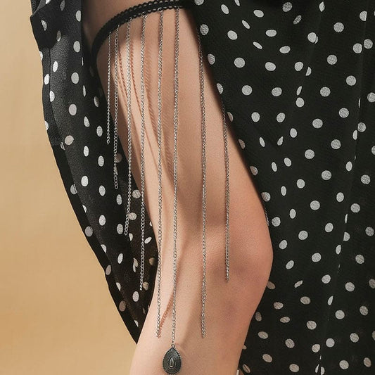 Chaine de cuisse avec pendentif en forme de goutte