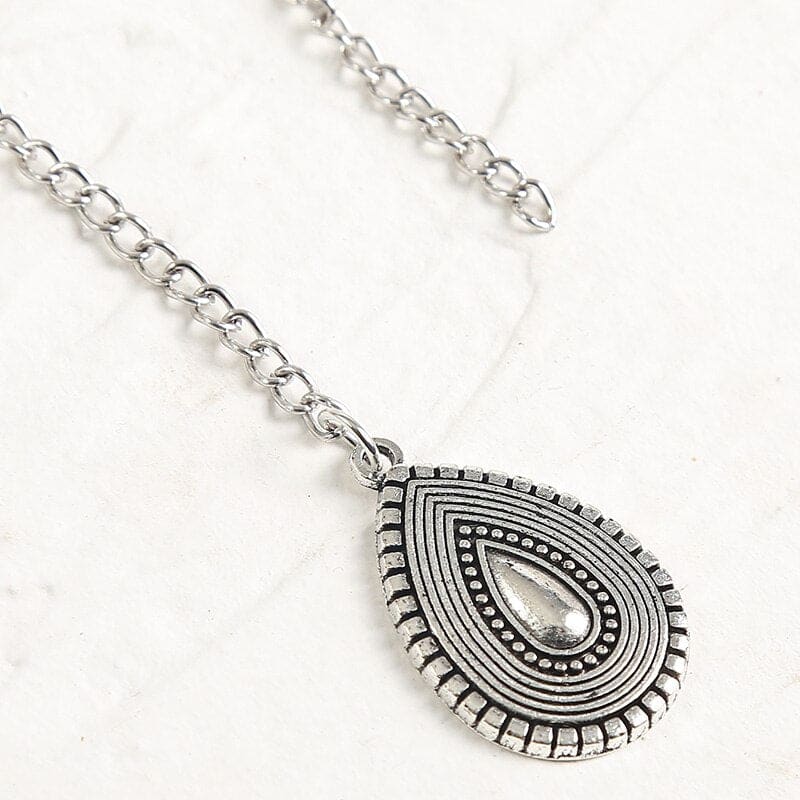 Chaine de cuisse avec pendentif en forme de goutte