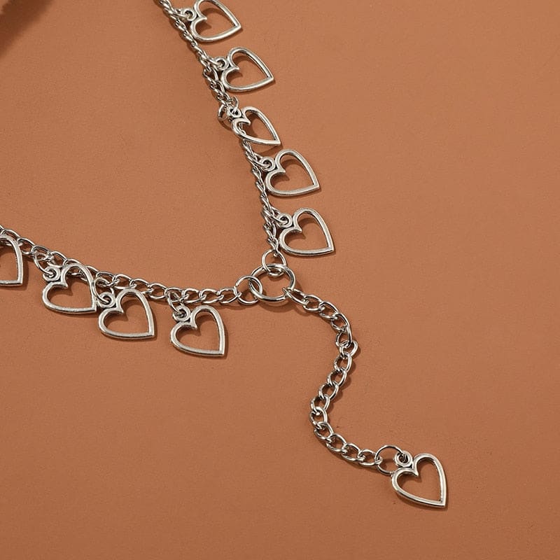 Chaine de cuisse en forme de coeur
