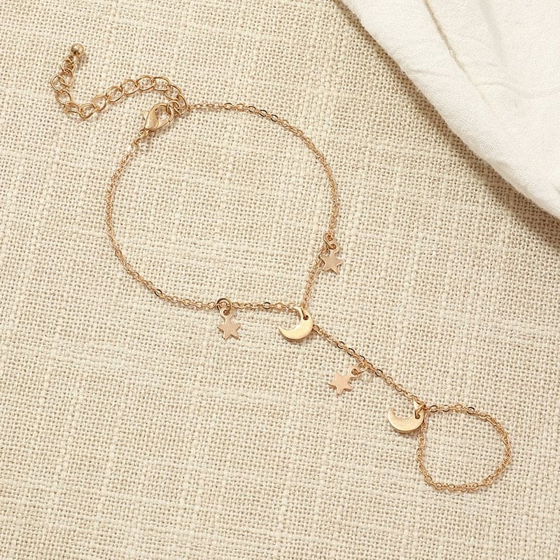 Chaine de main ciel étoilé - AS SHOWN