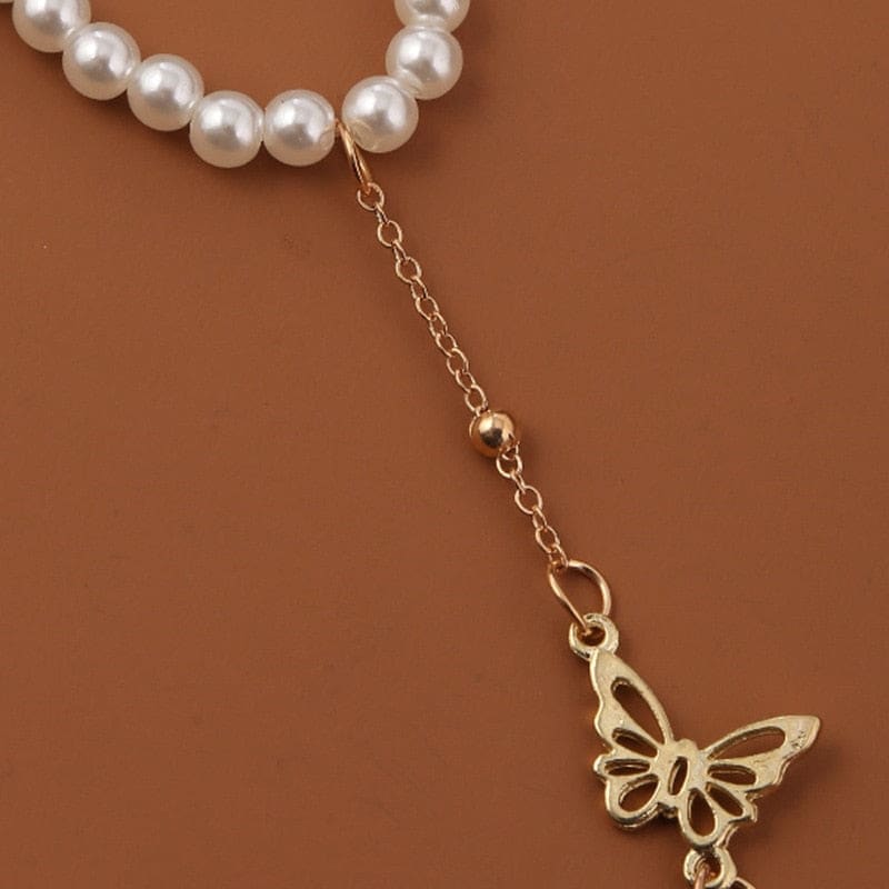 Chaine de main papillon