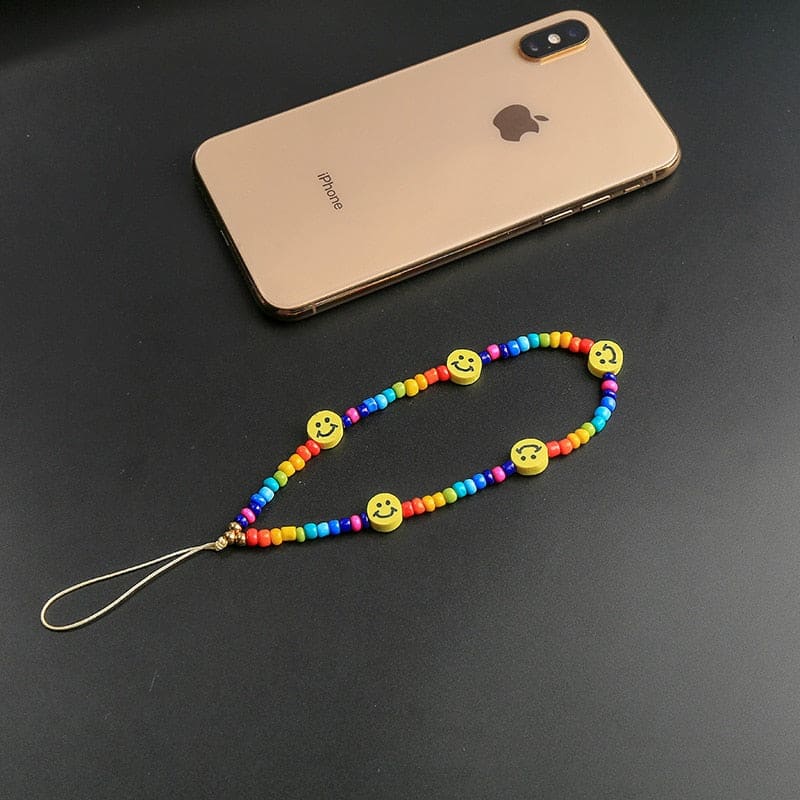 Chaine de téléphone multicolore universelle - 3