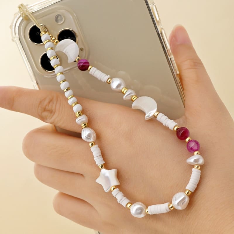 Chaine de téléphone multicolore universelle - 1