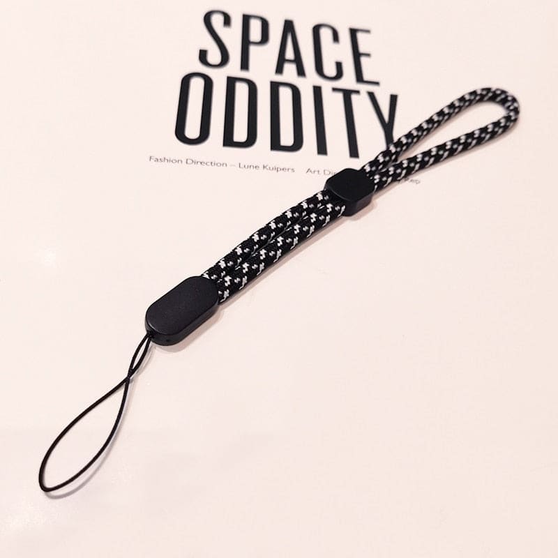 Chaine de téléphone universelle minimaliste - Noir et blanc