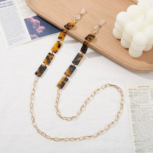 Chaine lunette acetate
