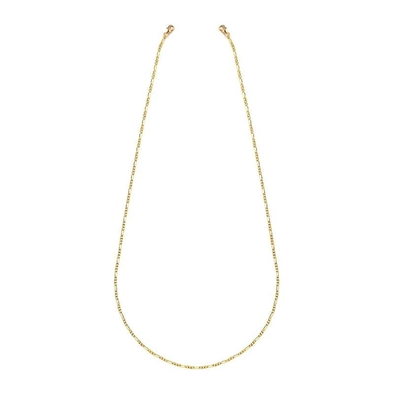Chaine lunette argent plaqué or