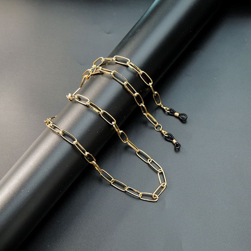 Chaine lunette dorée - YJL10