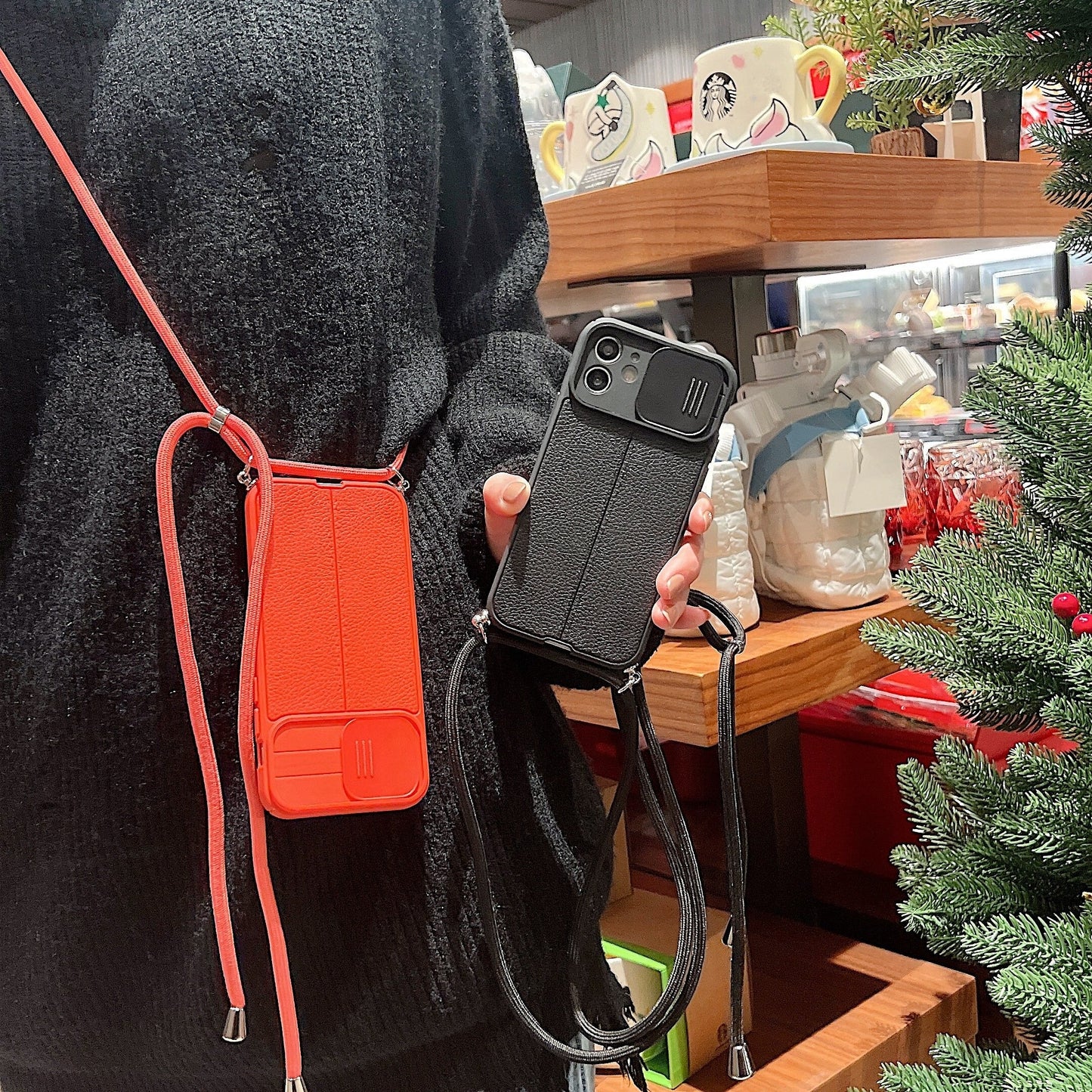 Chaine de téléphone avec coque résistante