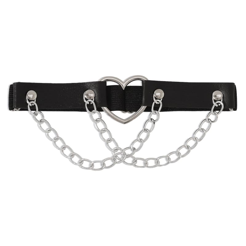 Harnais femme pour cuisse - noir 1