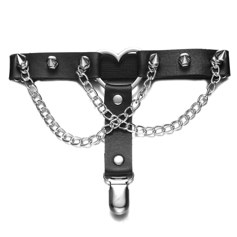 Harnais femme pour cuisse - noir 5