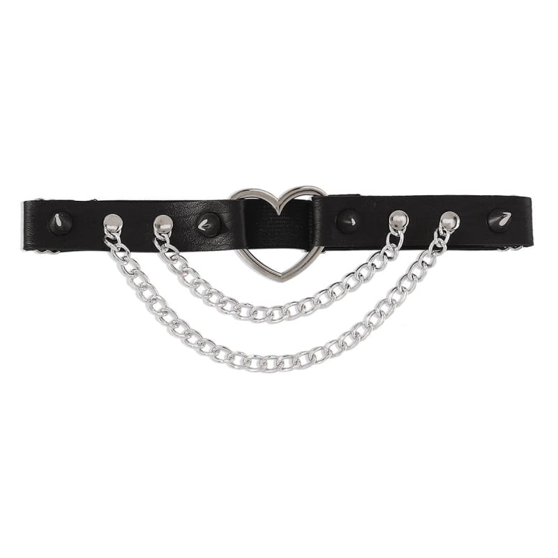 Harnais femme pour cuisse - noir