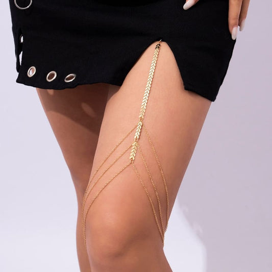 Longue chaine de cuisse glamour