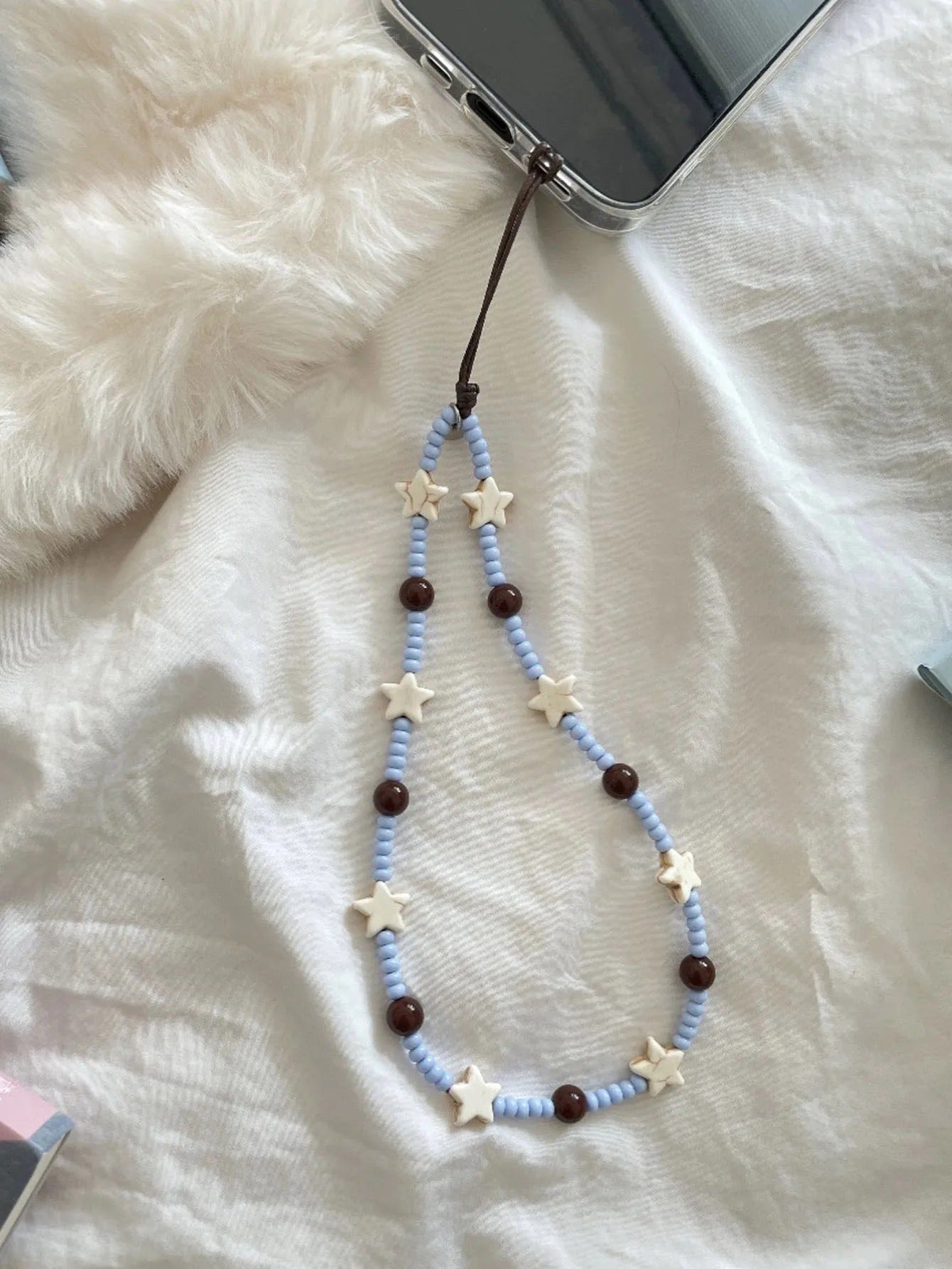 Chaine de téléphone perlée universelle