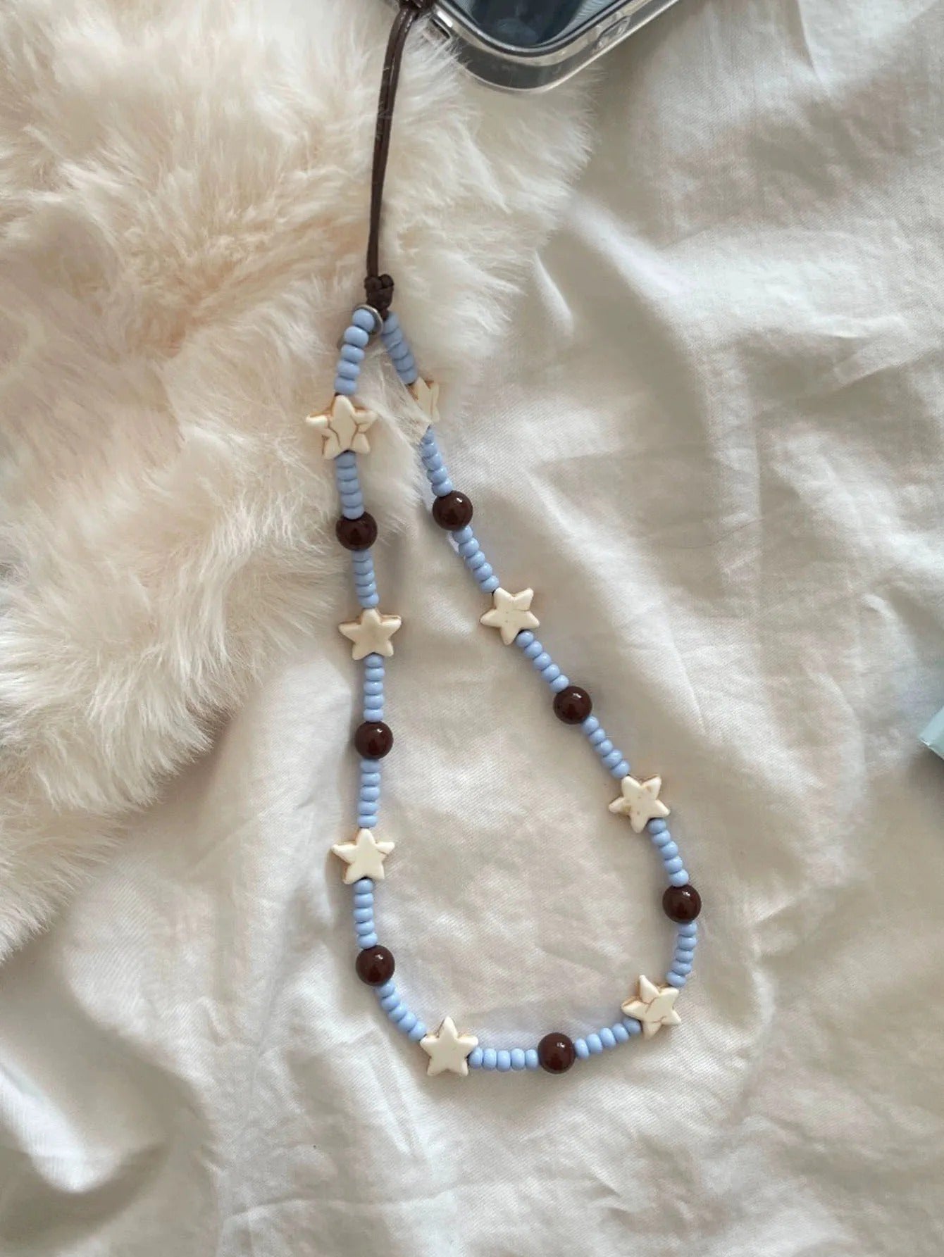 Chaine de téléphone perlée universelle