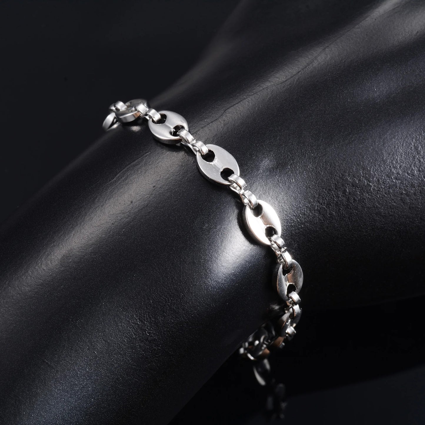 Chaine de cheville grain de café