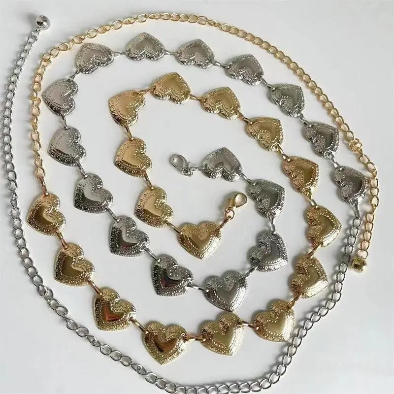 Chaine de taille coeur