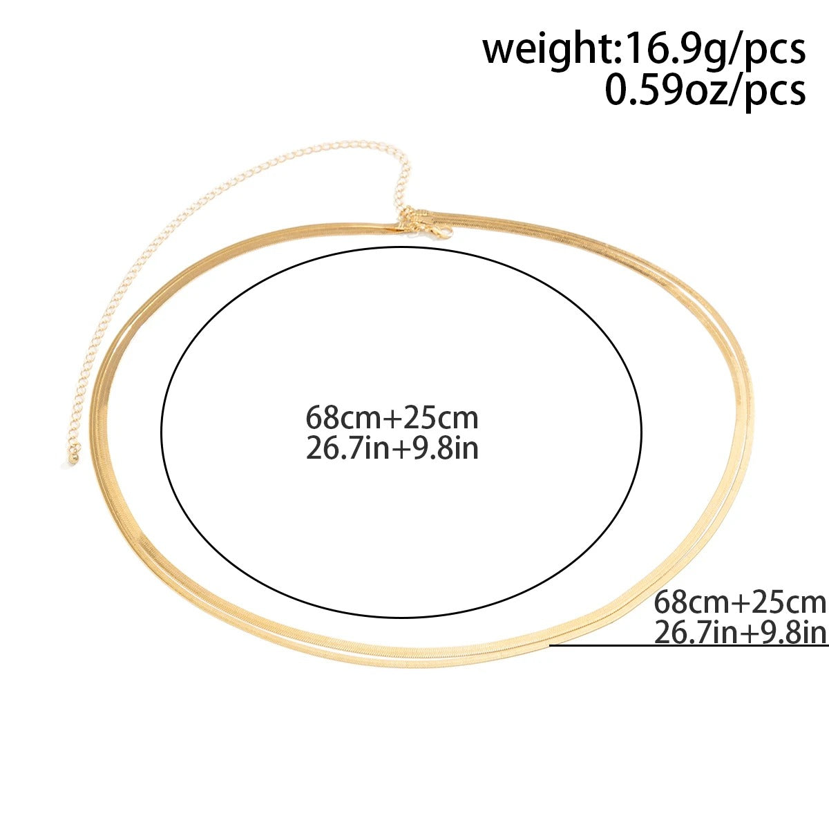 Chaine de taille acier inoxydable