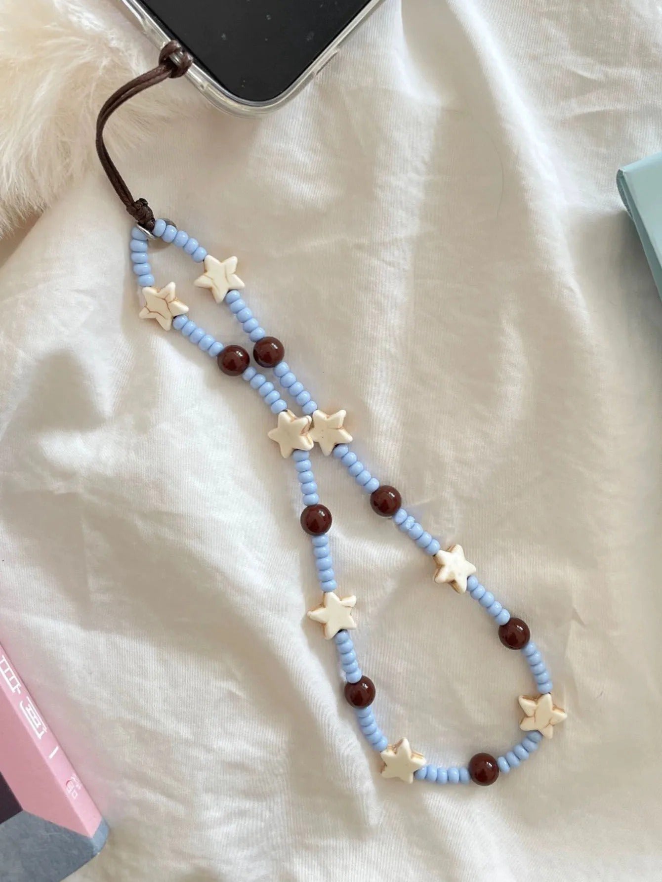 Chaine de téléphone perlée universelle