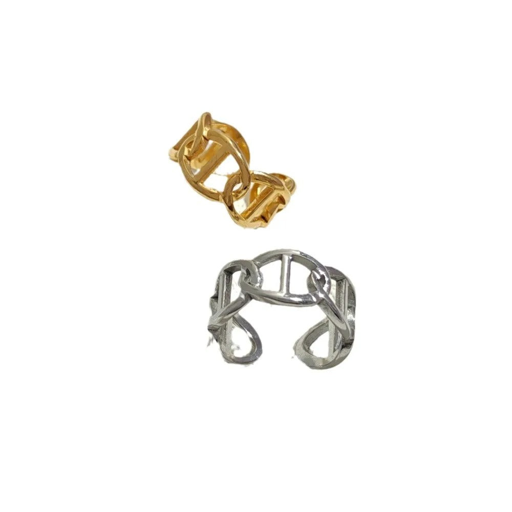 Bague chaine d'ancre