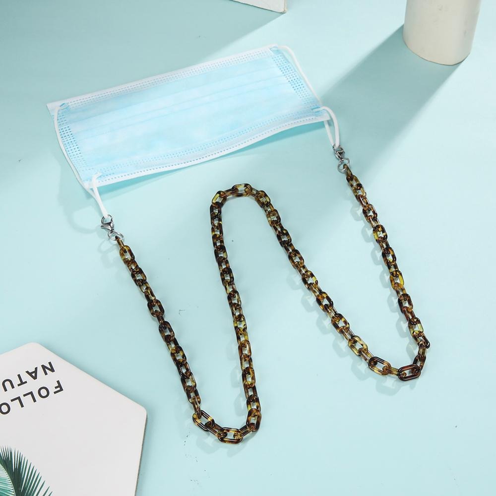 Chaine lunette écaille