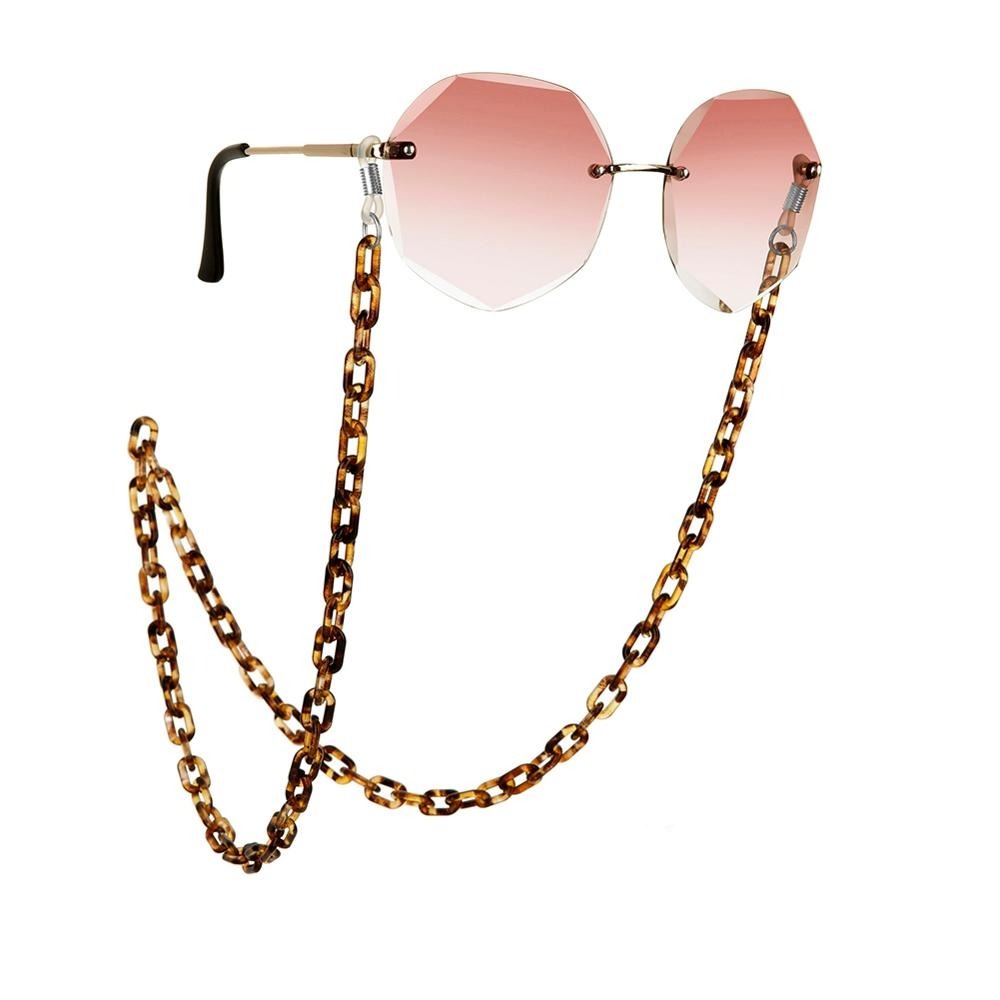 Chaine lunette écaille