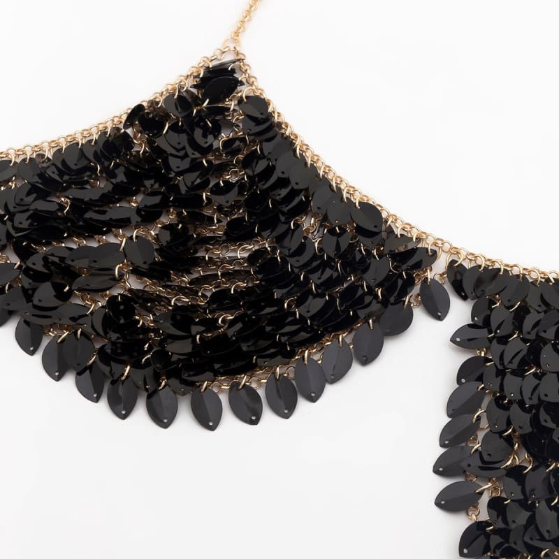 Soutien gorge sexy à paillettes