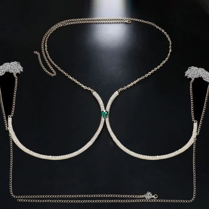 Soutien gorge strass avec pierre