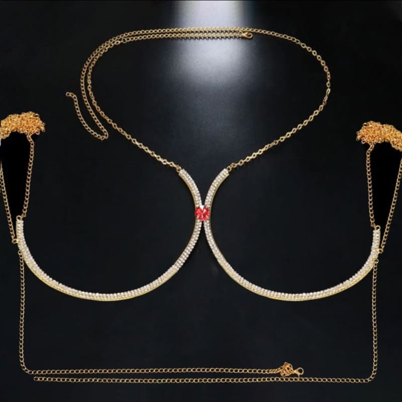 Soutien gorge strass avec pierre