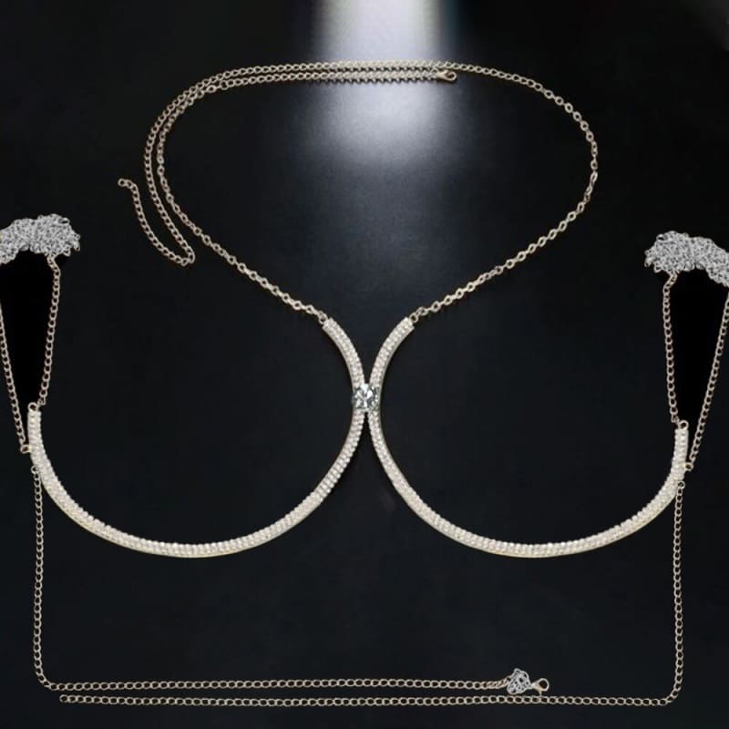 Soutien gorge strass avec pierre