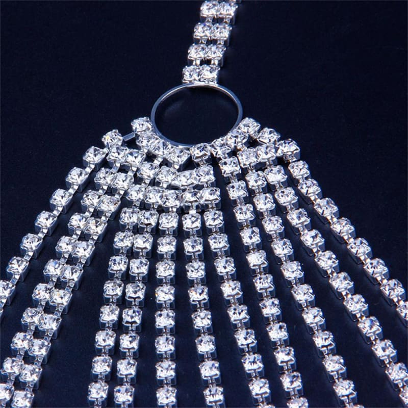 Soutien gorge strass séduisant