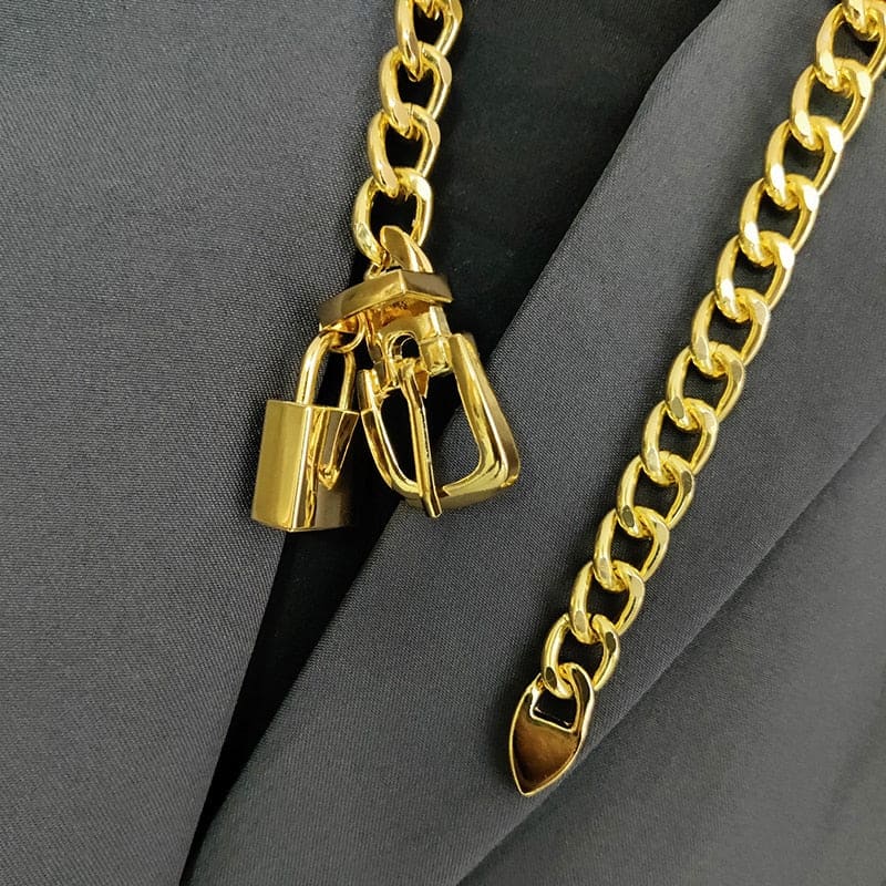 Ceinture chaine cadenas