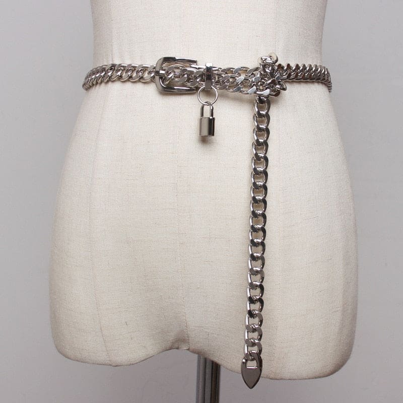 Ceinture chaine cadenas