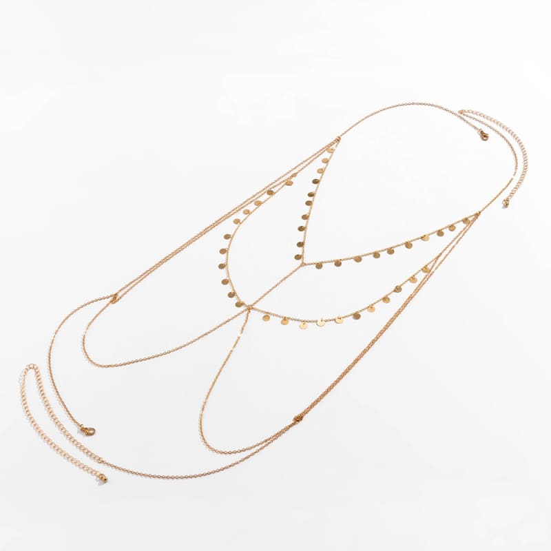 Chaine de corps soutien-gorge avec cercle